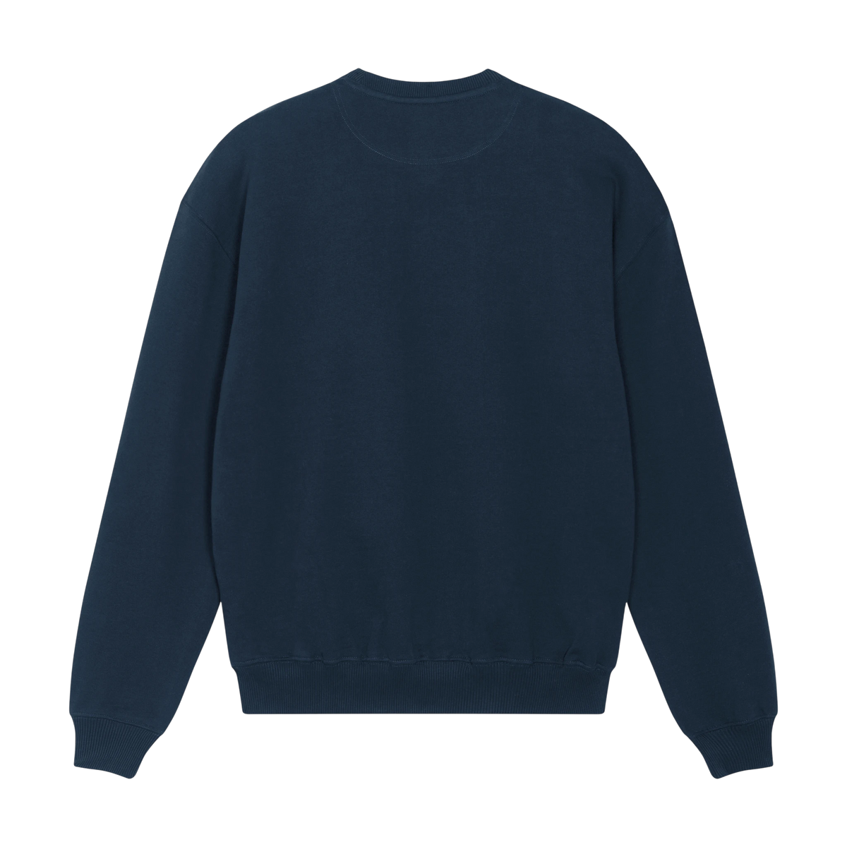 Stanley/Stella Ledger Dry Sweatshirt in French Navy — custom branded by Motive