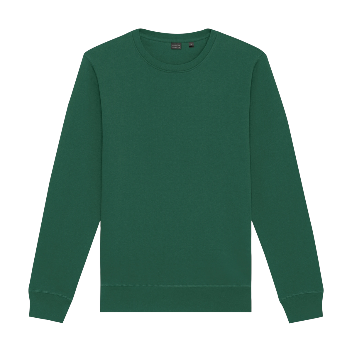 Stanley/Stella Roller Sweatshirt in Bottle Green — custom branded by Motive