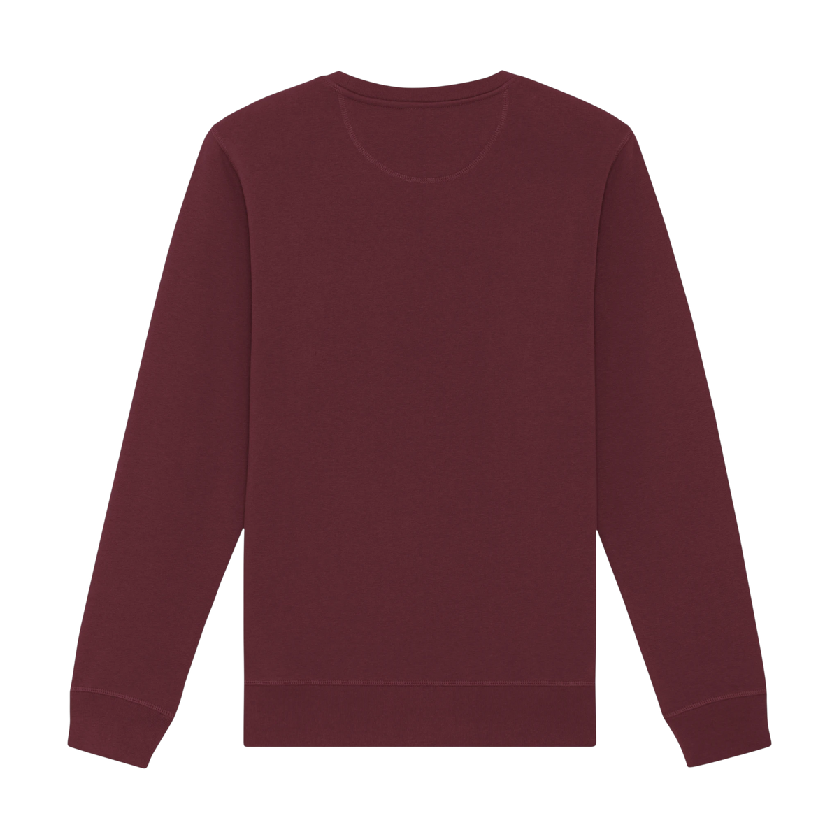 Stanley/Stella Roller Sweatshirt in Burgundy — custom branded by Motive