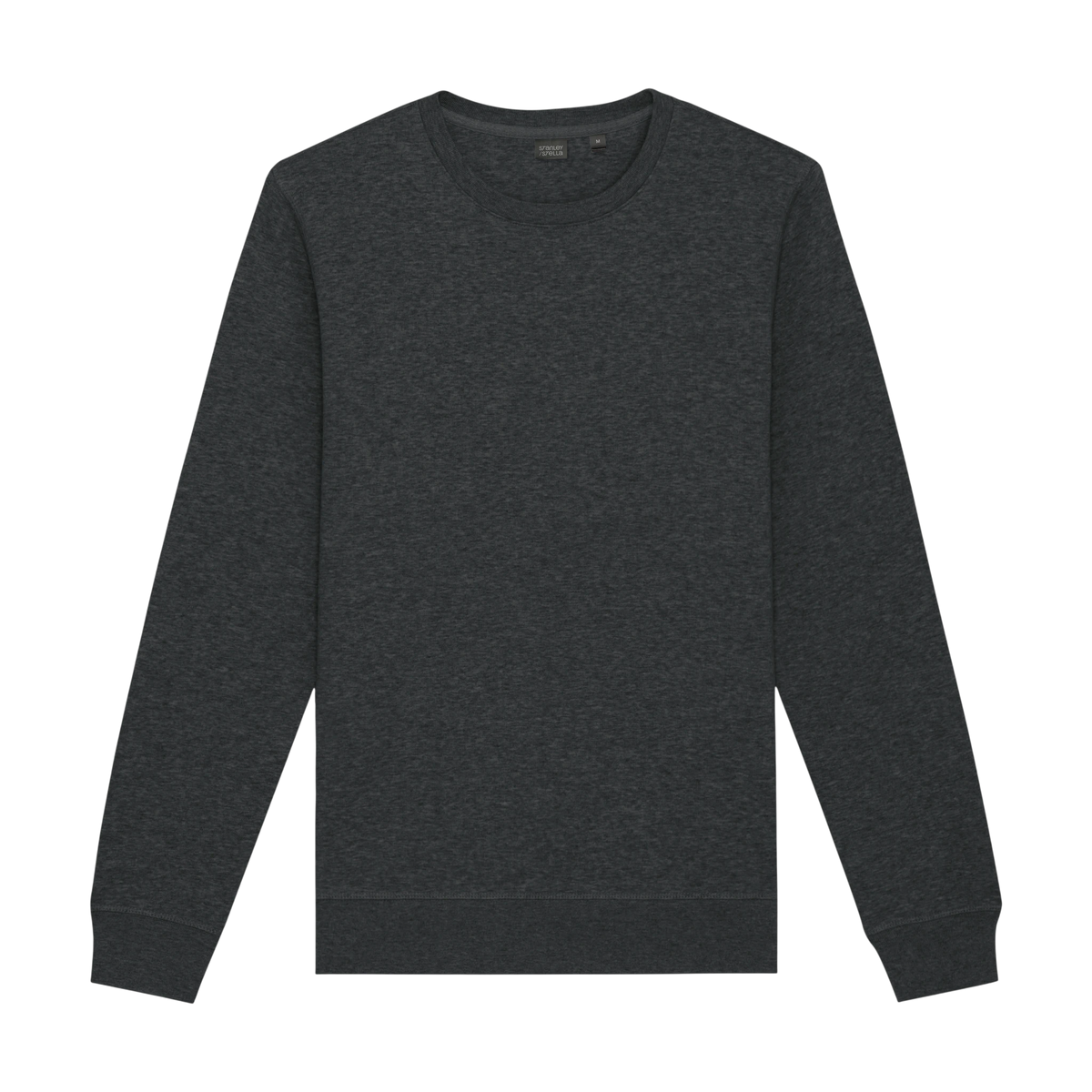 Stanley/Stella Roller Sweatshirt in Dark Heather Grey — custom branded by Motive