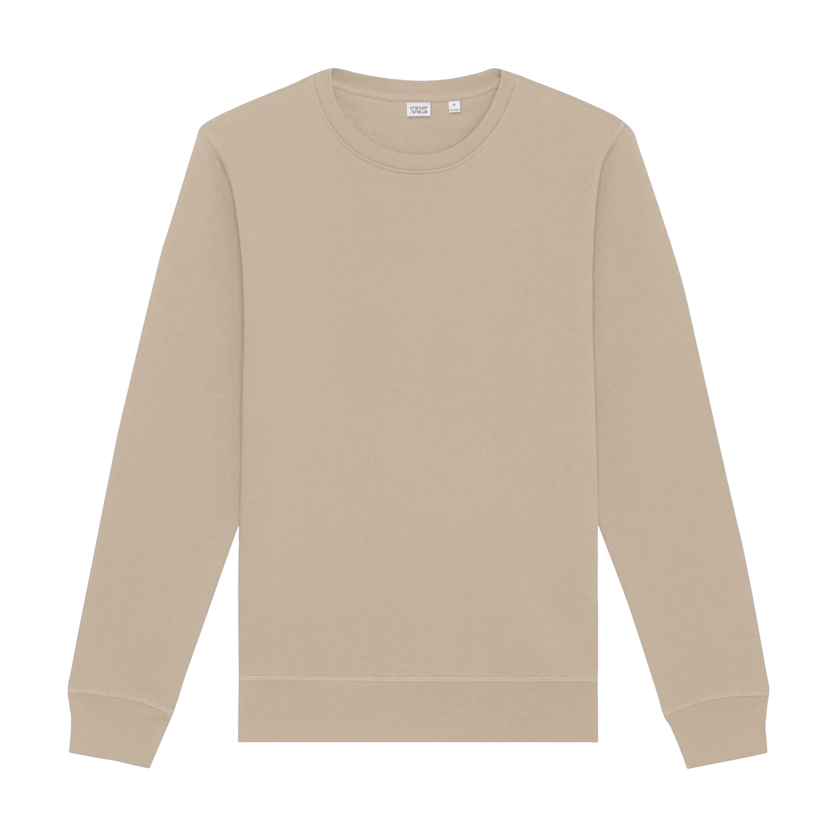 Stanley/Stella Roller Sweatshirt in Desert Dust — custom branded by Motive