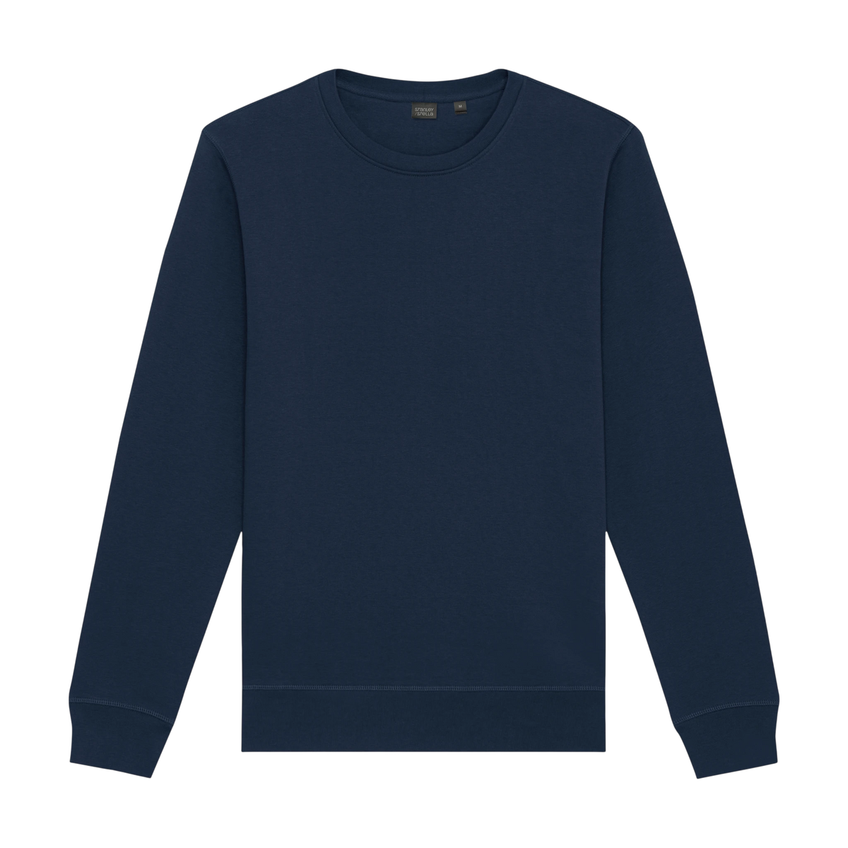 Stanley/Stella Roller Sweatshirt in French Navy — custom branded by Motive