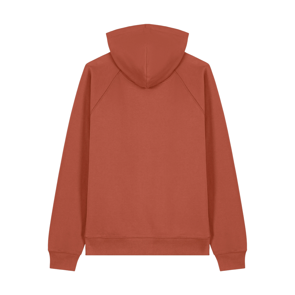 Stanley/Stella Striker Hoodie in Heritage Brown — custom branded by Motive