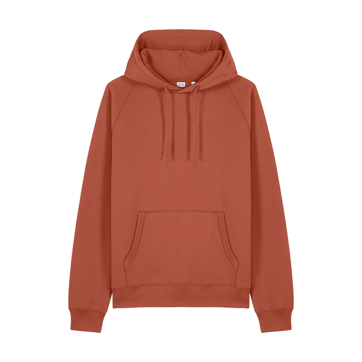 Stanley/Stella Striker Hoodie in Heritage Brown — custom branded by Motive