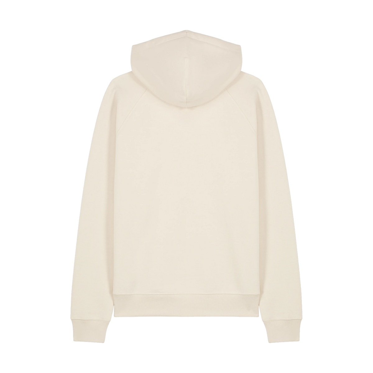 Stanley/Stella Striker Hoodie in Natural Raw — custom branded by Motive