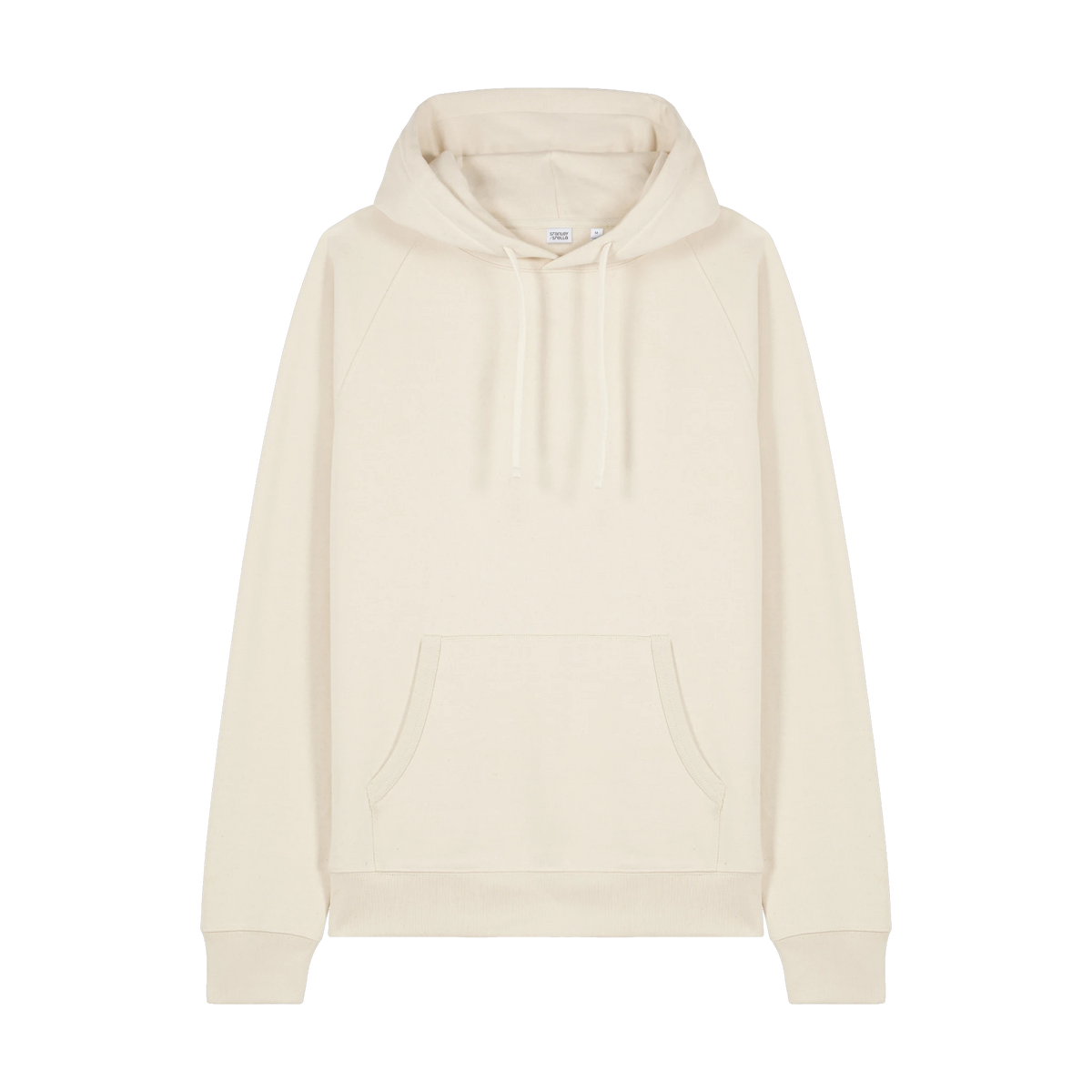 Stanley/Stella Striker Hoodie in Natural Raw — custom branded by Motive