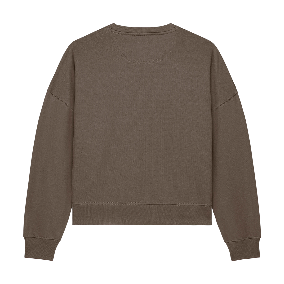 Stanley/Stella Alma Sweatshirt in Mocha — custom branded by Motive
