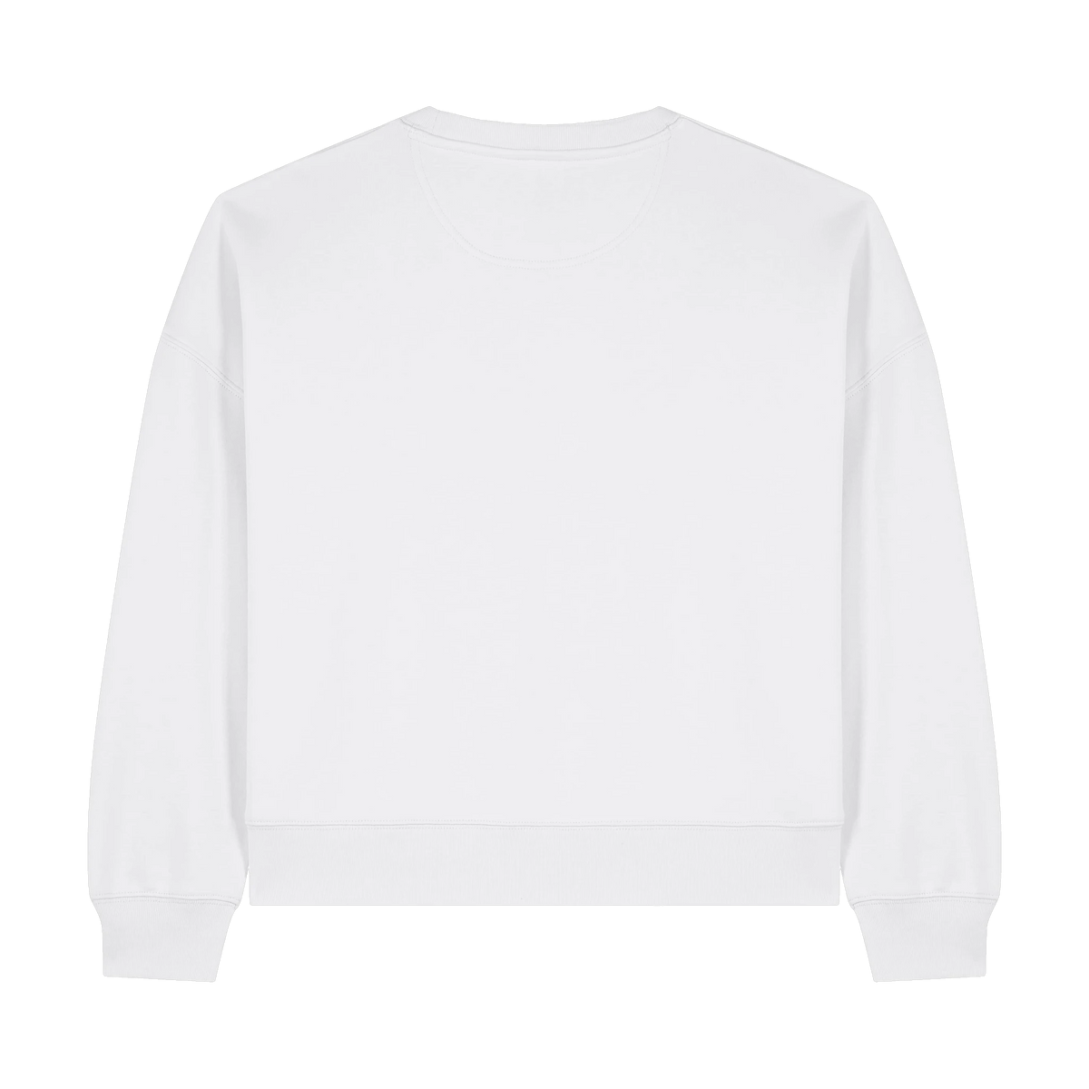 Stanley/Stella Alma Sweatshirt in White — custom branded by Motive