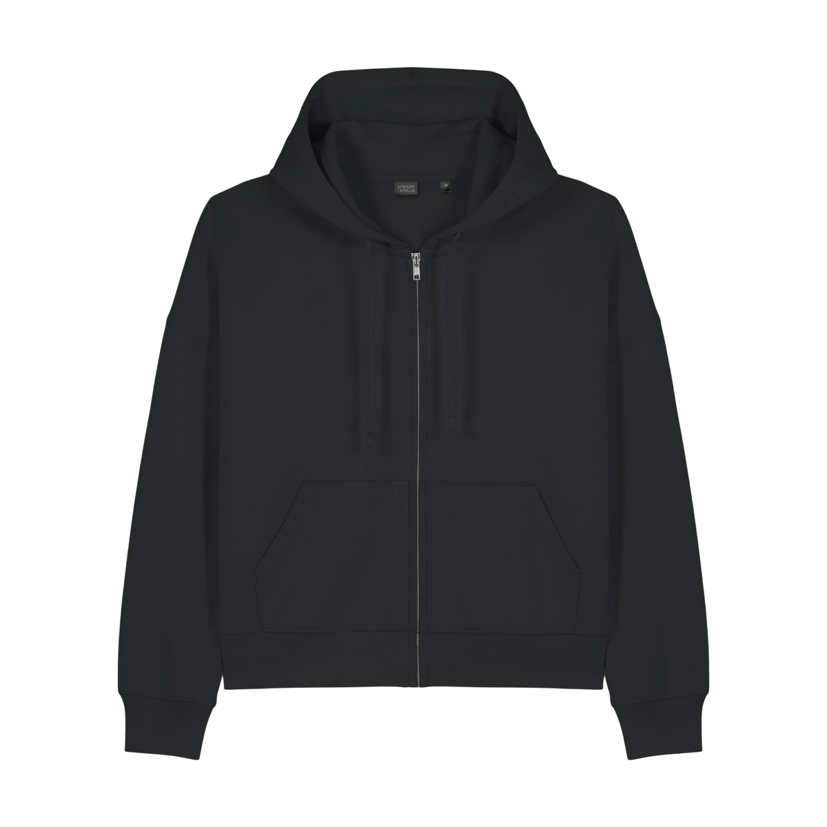 Stanley/Stella Ida Zip Hoodie in Black — custom branded by Motive
