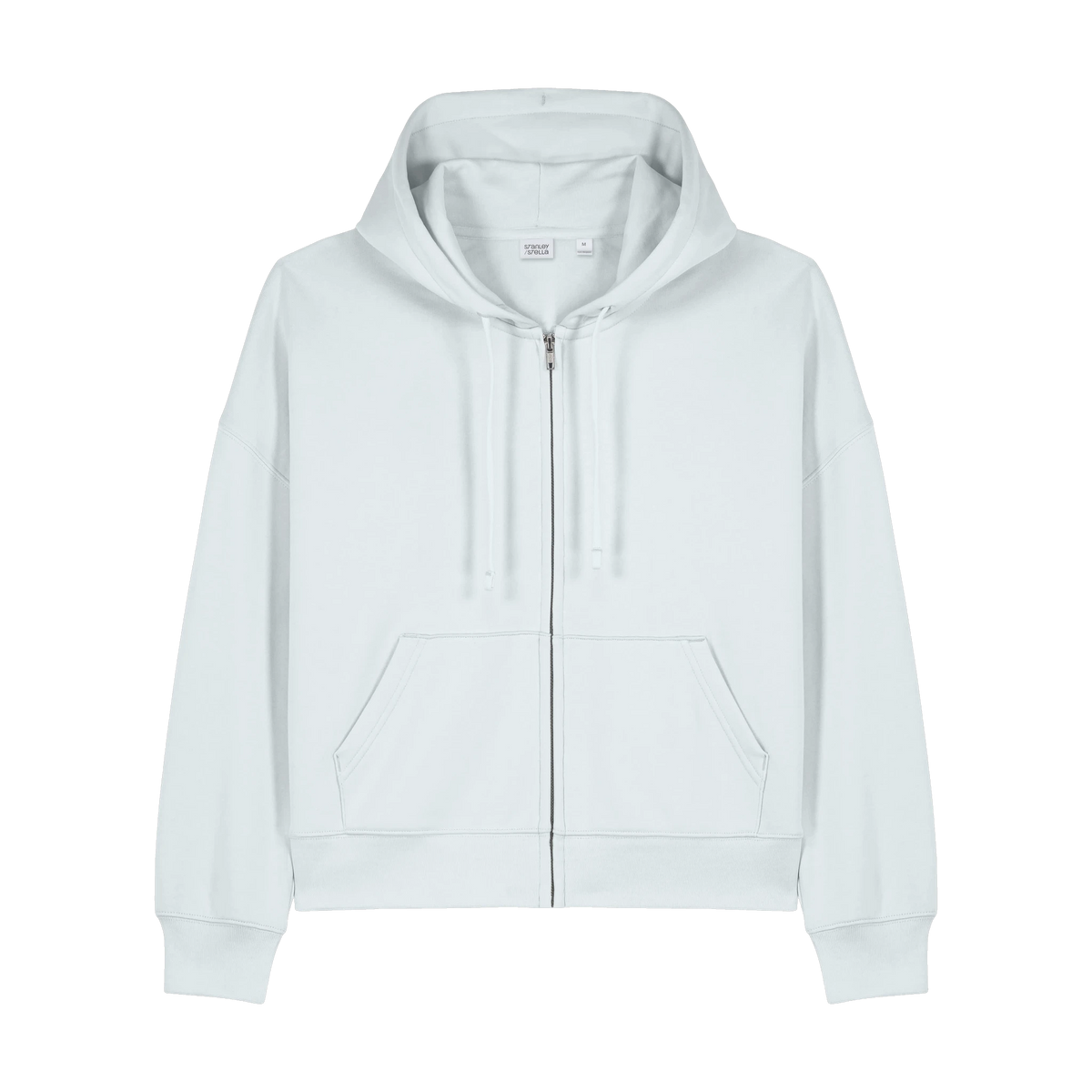 Stanley/Stella Ida Zip Hoodie in Blue Ice — custom branded by Motive