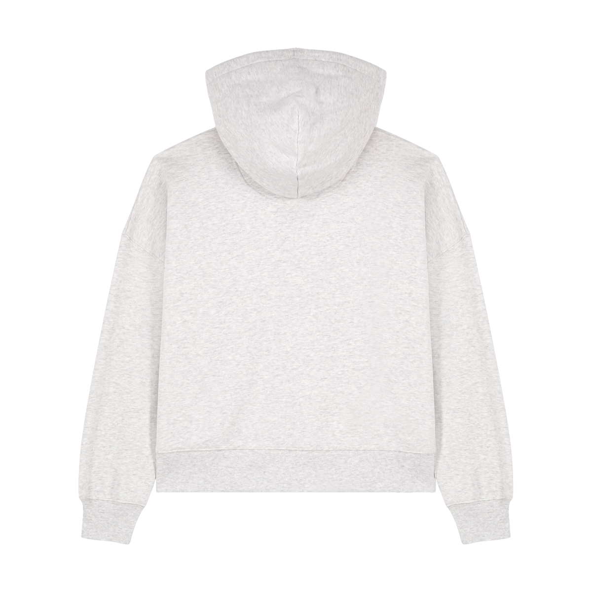 Stanley/Stella Ida Zip Hoodie in Cool Heather Grey — custom branded by Motive