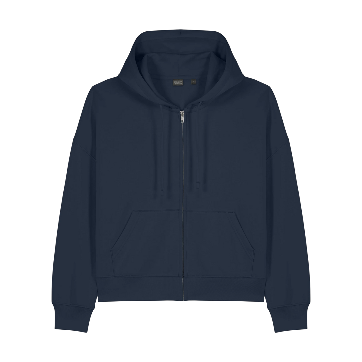 Stanley/Stella Ida Zip Hoodie in French Navy — custom branded by Motive