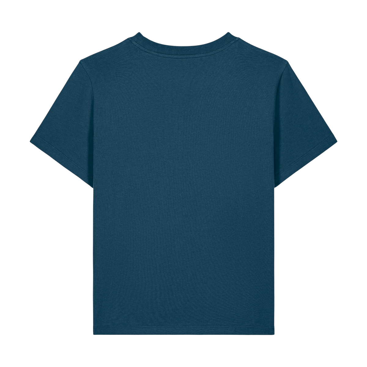 Stanley/Stella Muser Tee in Deep Teal — custom branded by Motive
