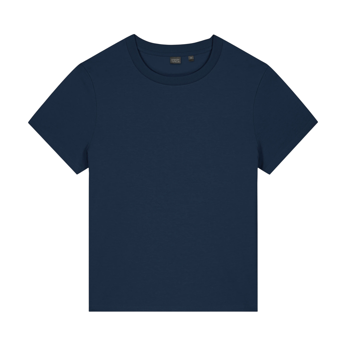 Stanley/Stella Muser Tee in French Navy — custom branded by Motive