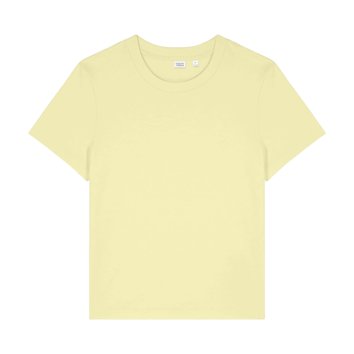 Stanley/Stella Muser Tee in Lemon Sorbet — custom branded by Motive
