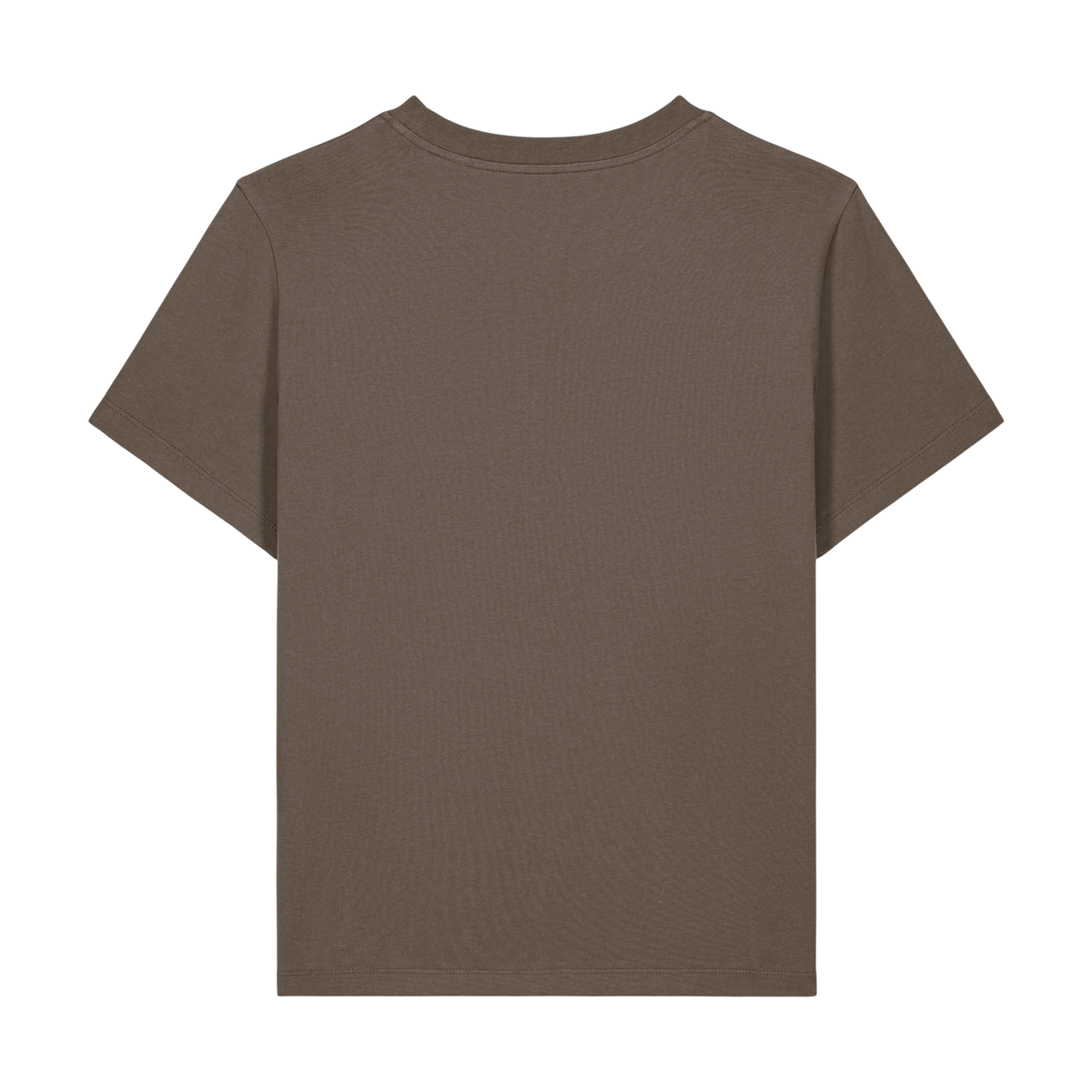 Stanley/Stella Muser Tee in Mocha — custom branded by Motive