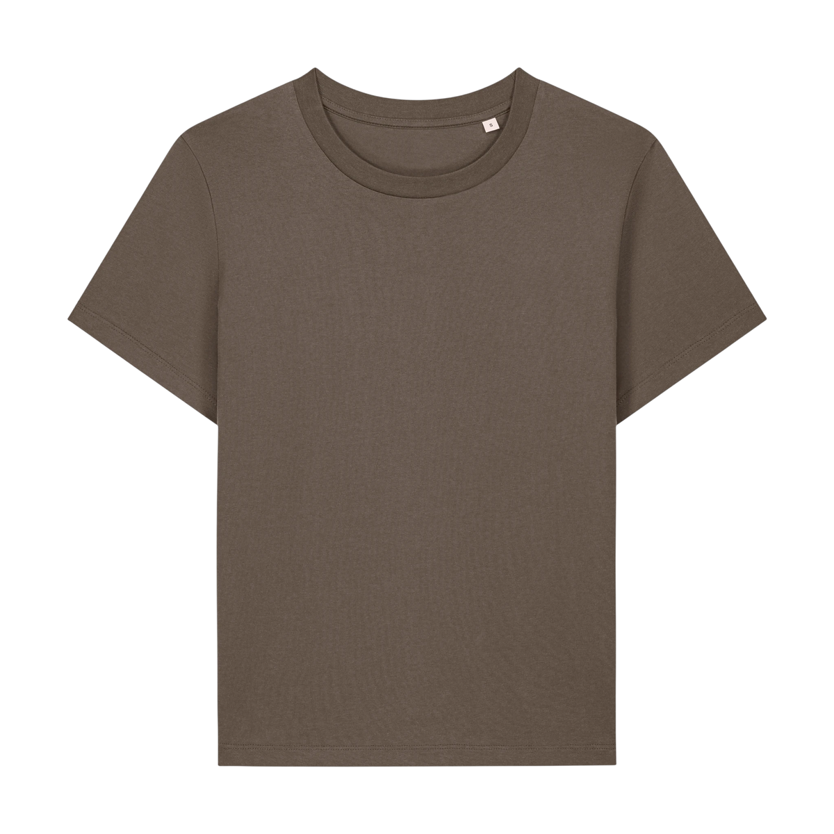 Stanley/Stella Muser Tee in Mocha — custom branded by Motive