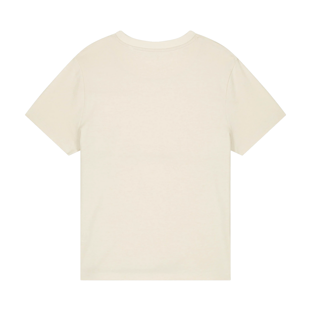 Stanley/Stella Muser Tee in Natural Raw — custom branded by Motive