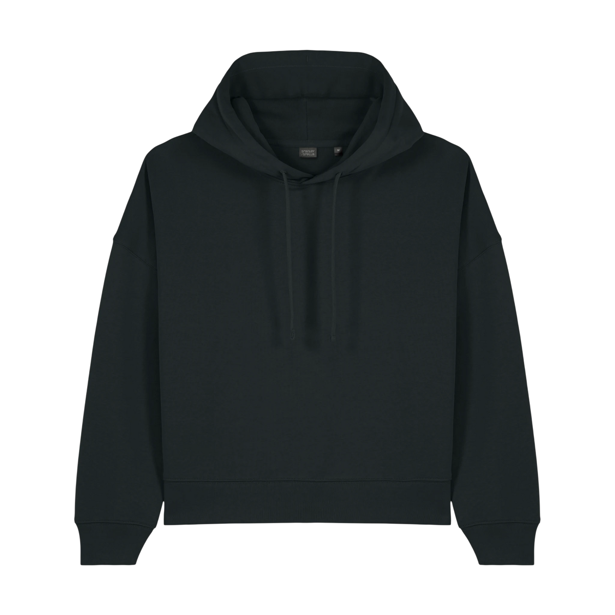 Stanley/Stella Nora Hoodie in Black — custom branded by Motive