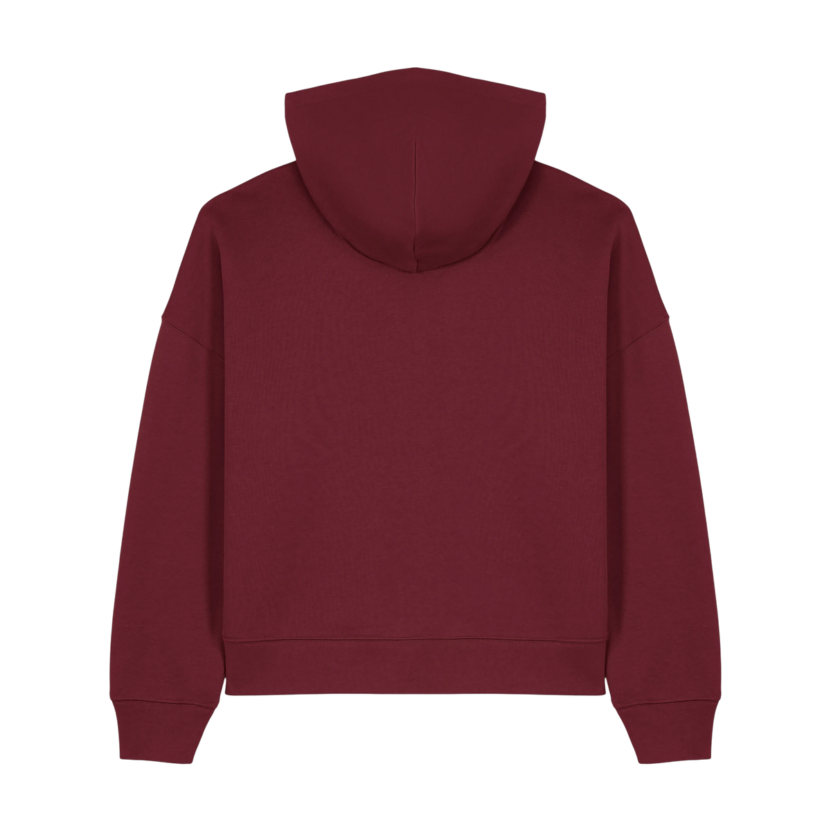 Stanley/Stella Nora Hoodie in Burgundy — custom branded by Motive
