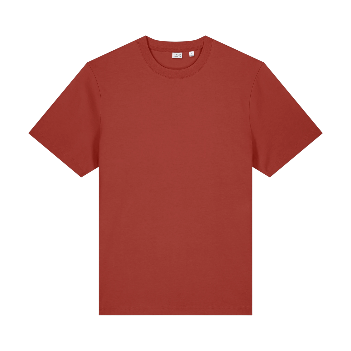 Stanley/Stella Sparker 2.0 Tee in Earthy Red — custom branded by Motive