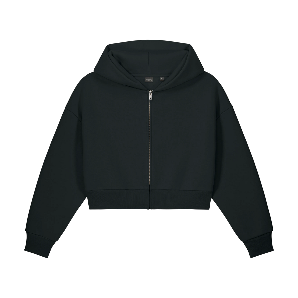 Stanley/Stella Tessa Zip Hoodie in Black — custom branded by Motive