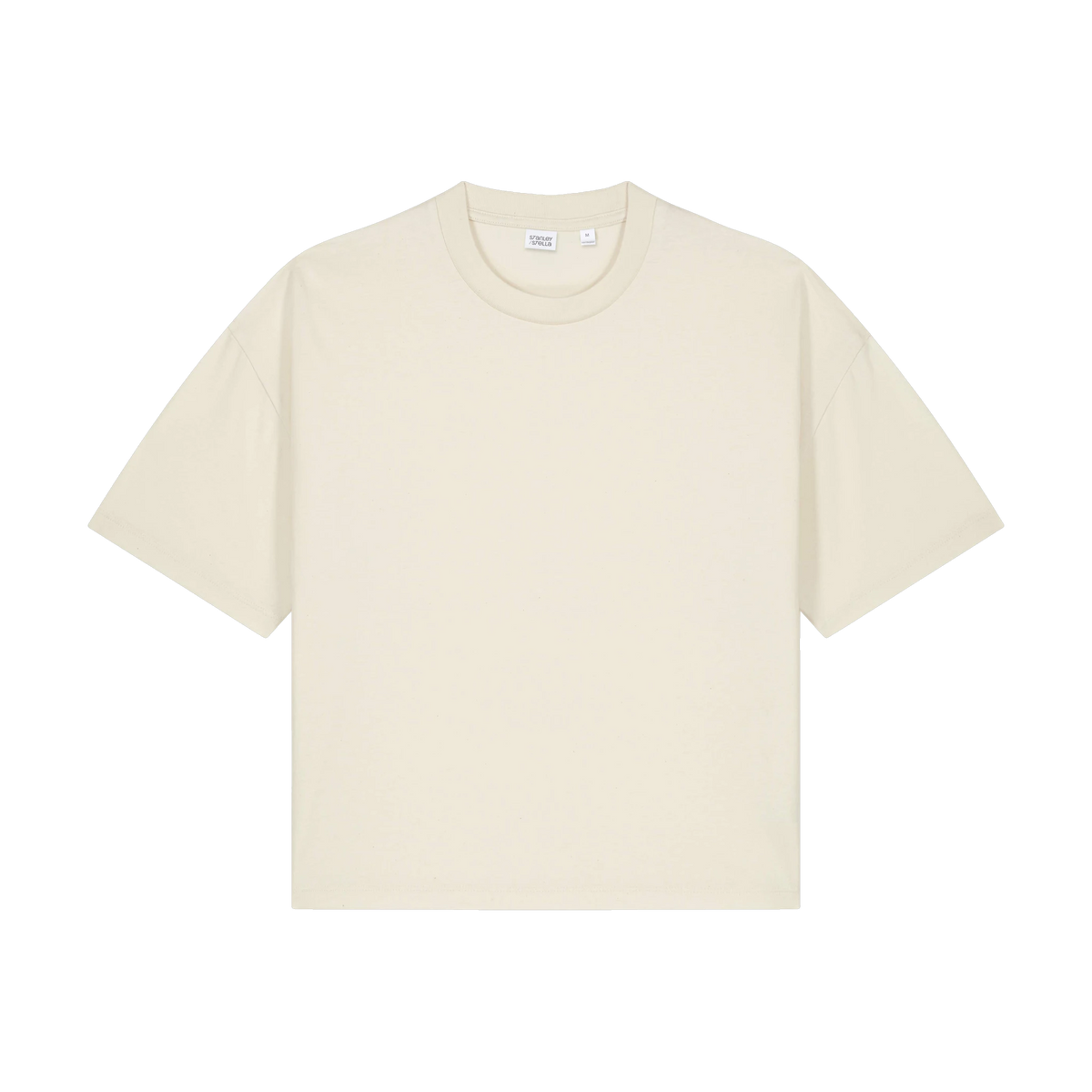 Stanley/Stella Nova Tee in Natural Raw — custom branded by Motive