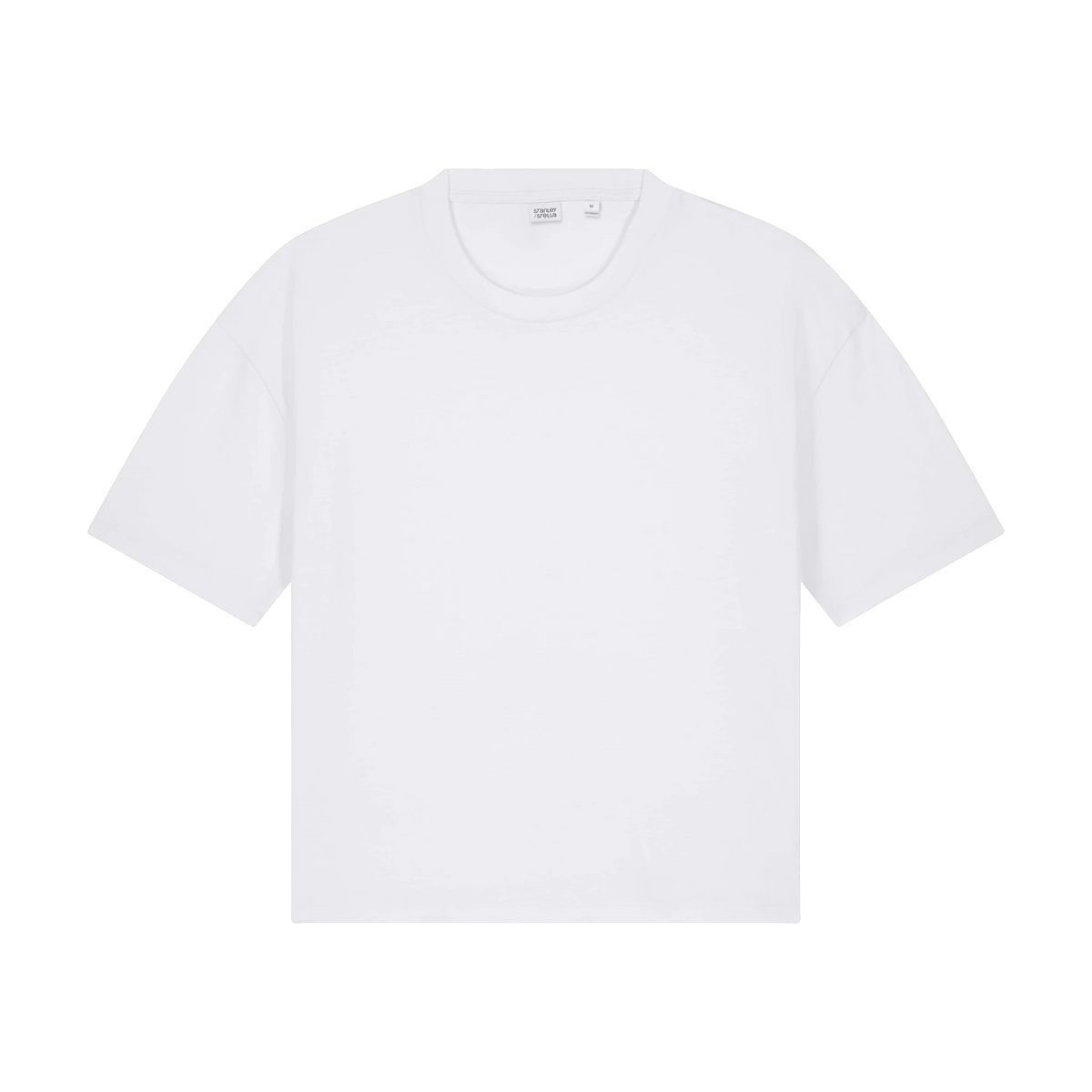 Stanley/Stella Nova Tee in White — custom branded by Motive