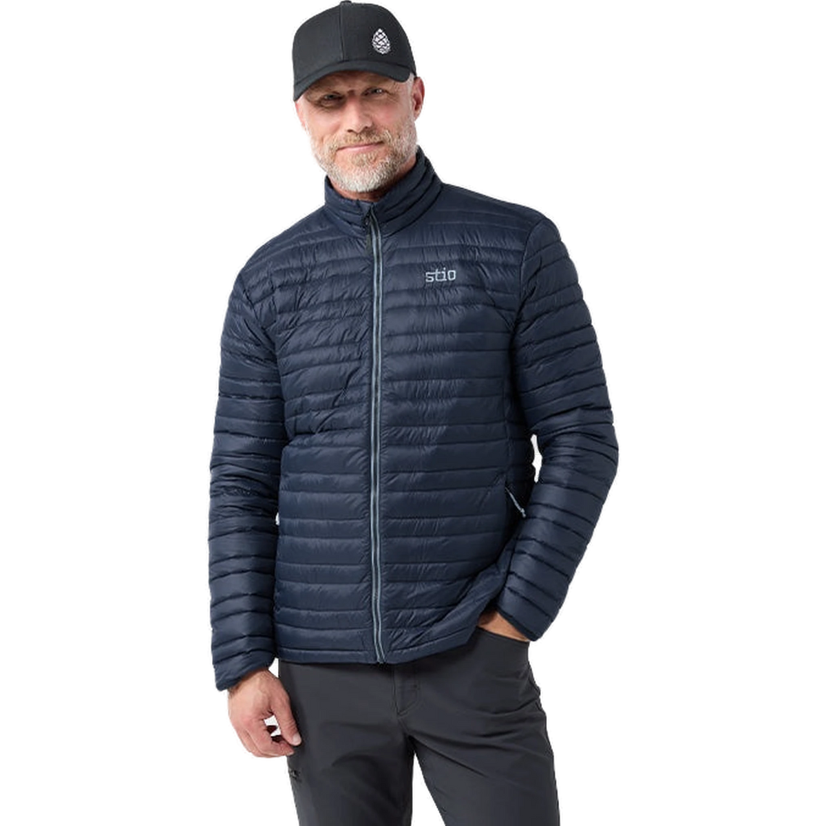 Stio Pinion Down Sweater in Mountain Shadow