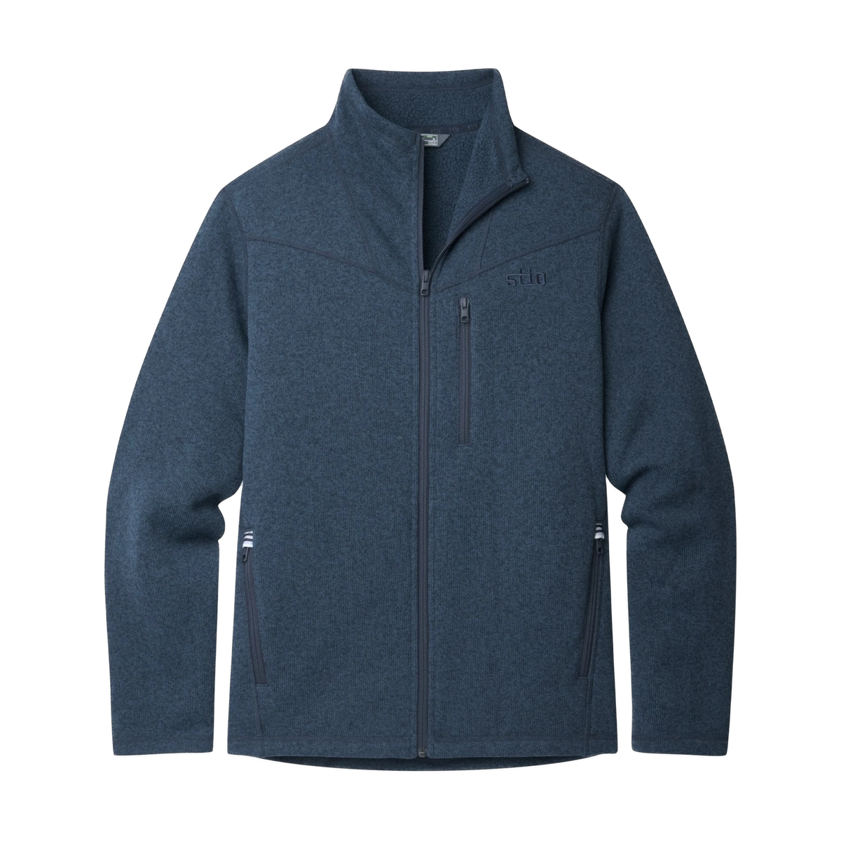 Stio Wilcox Fleece Jacket in Mountain Shadow Heather