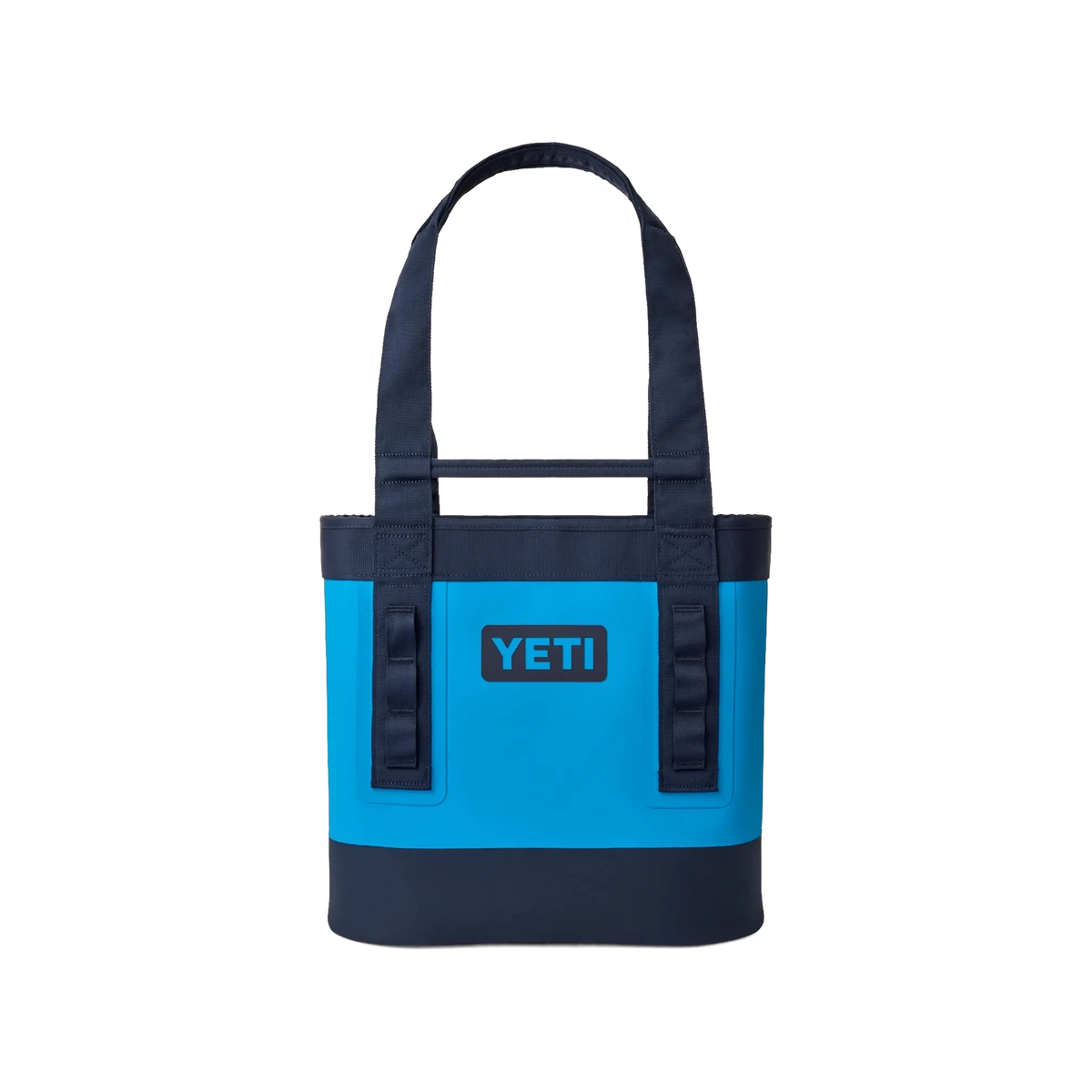 YETI Camino Carryall in Big Wave Blue — custom branded by Motive