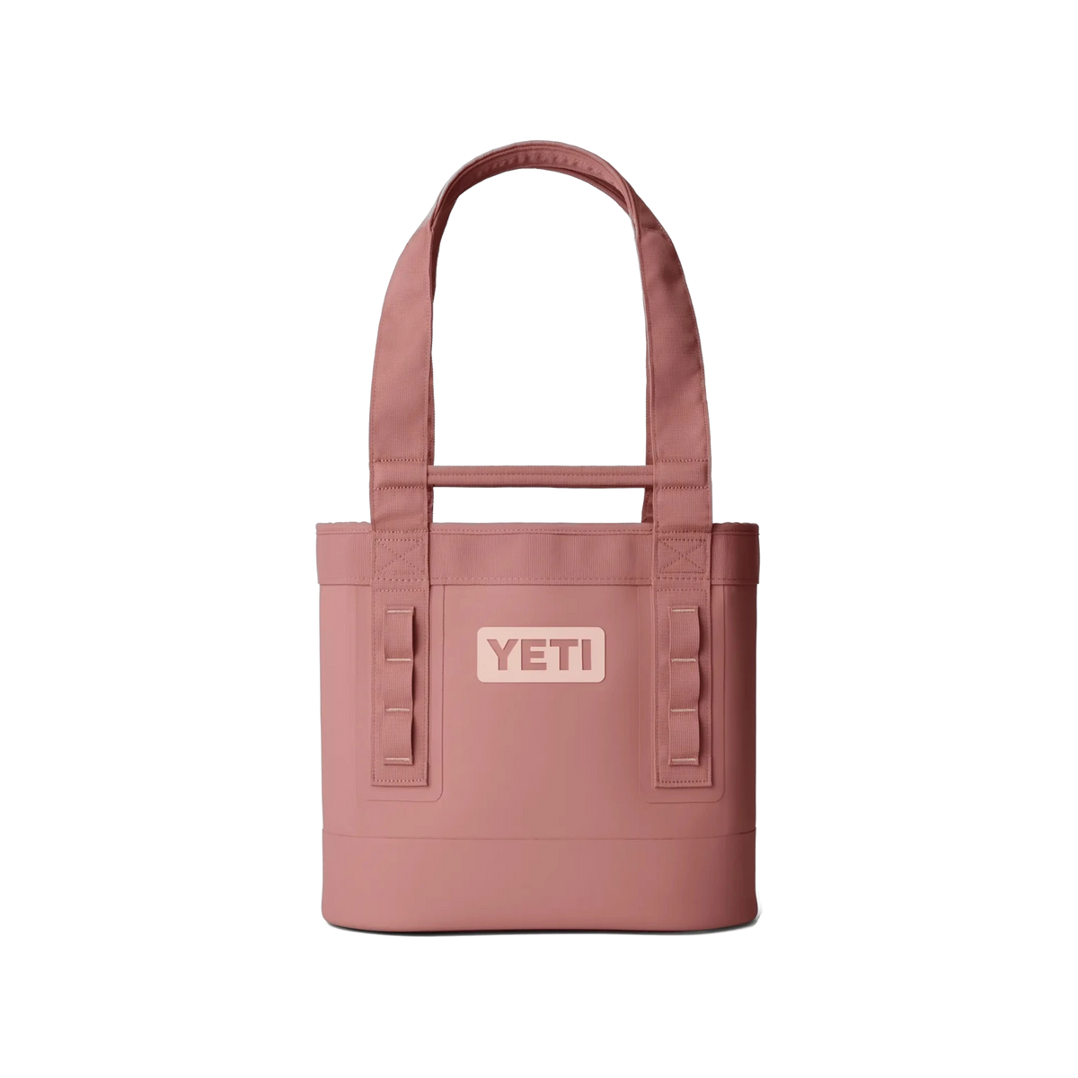 YETI Camino Carryall in Sandstone Pink — custom branded by Motive