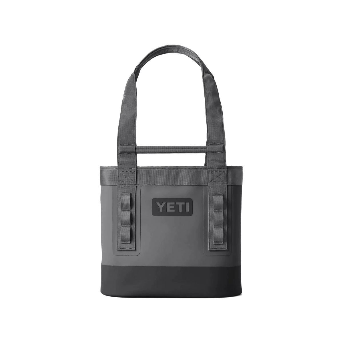 YETI Camino Carryall in Storm Gray — custom branded by Motive
