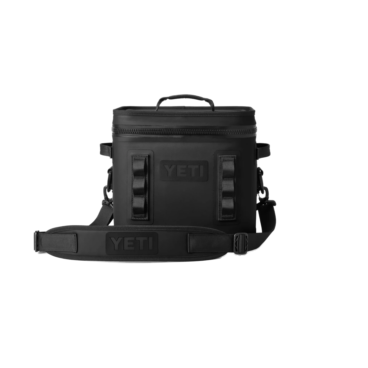 YETI Hopper Flip in Black — custom branded by Motive