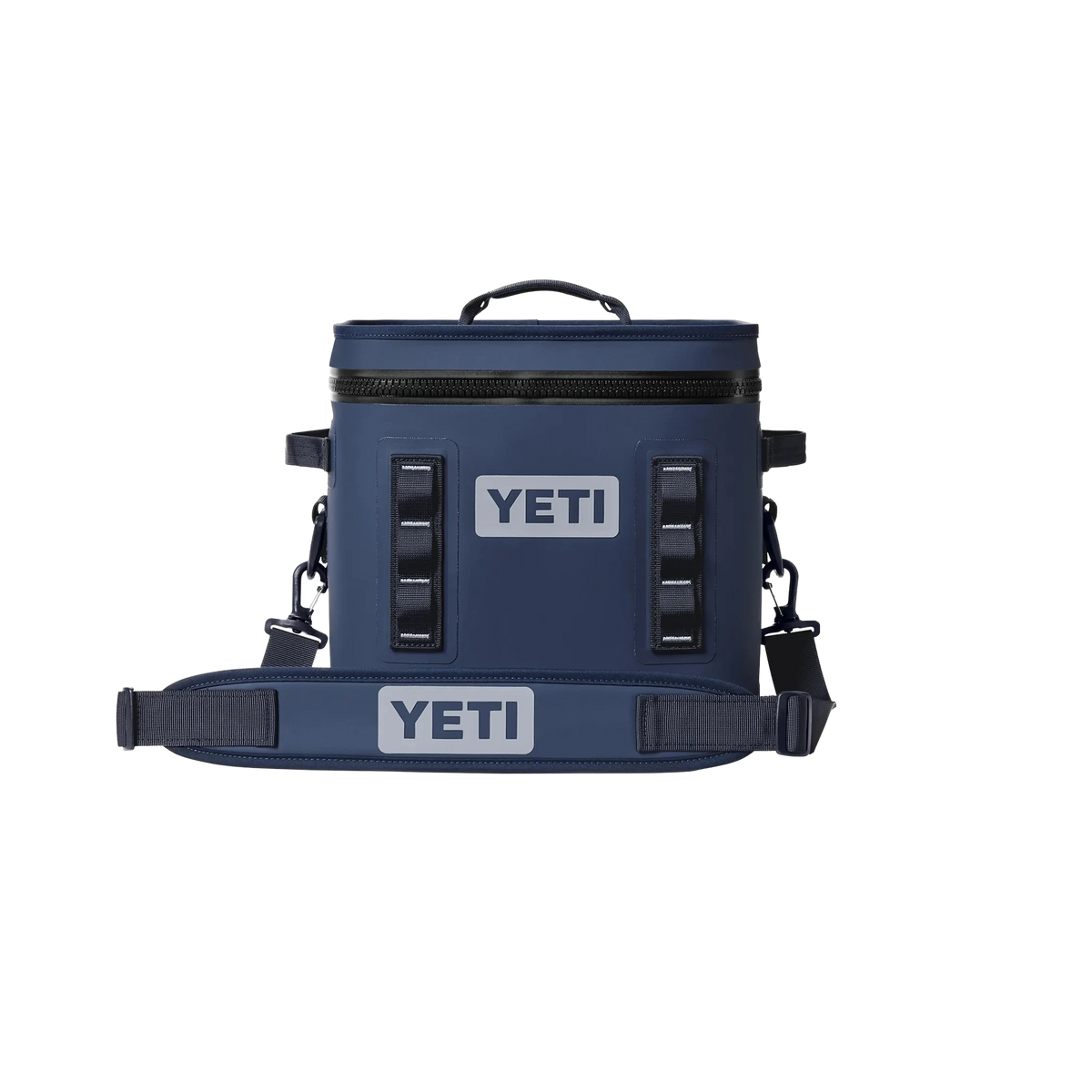YETI Hopper Flip in Classic Navy — custom branded by Motive