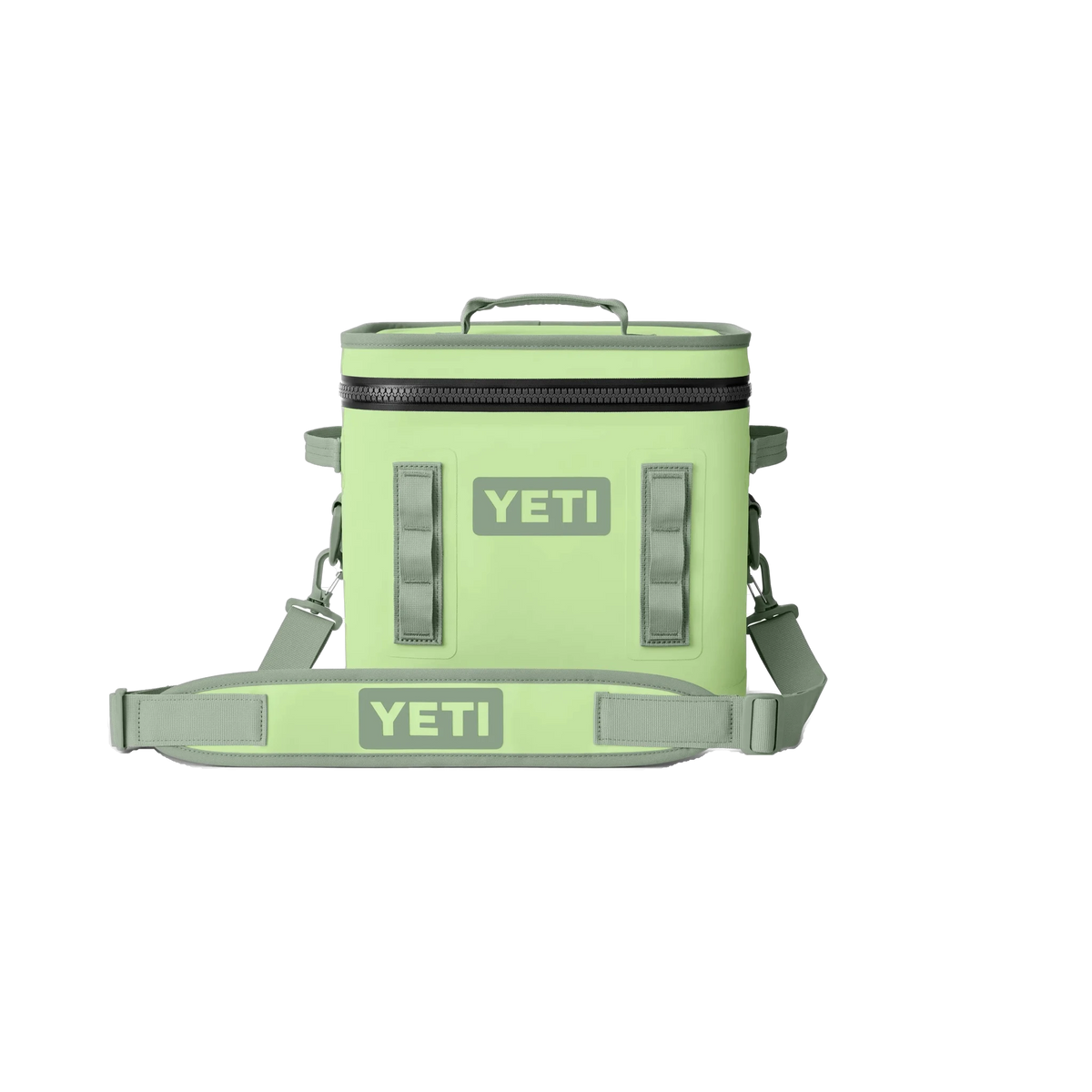 YETI Hopper Flip in Key Lime — custom branded by Motive