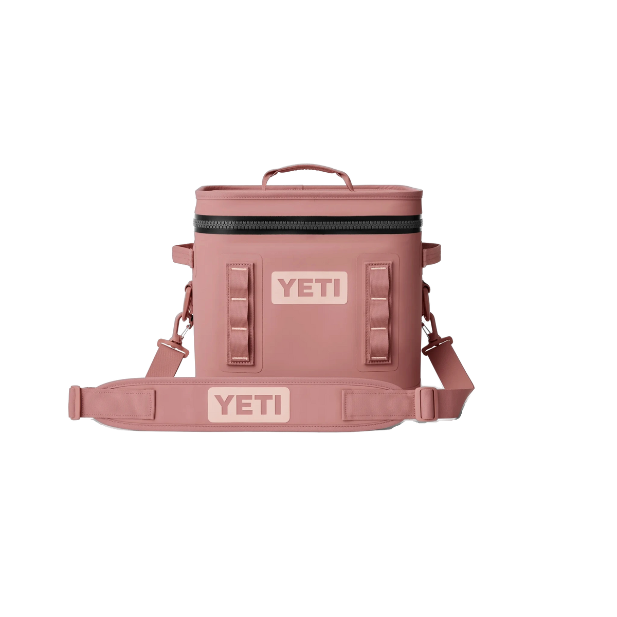 YETI Hopper Flip in Sandstone Pink — custom branded by Motive