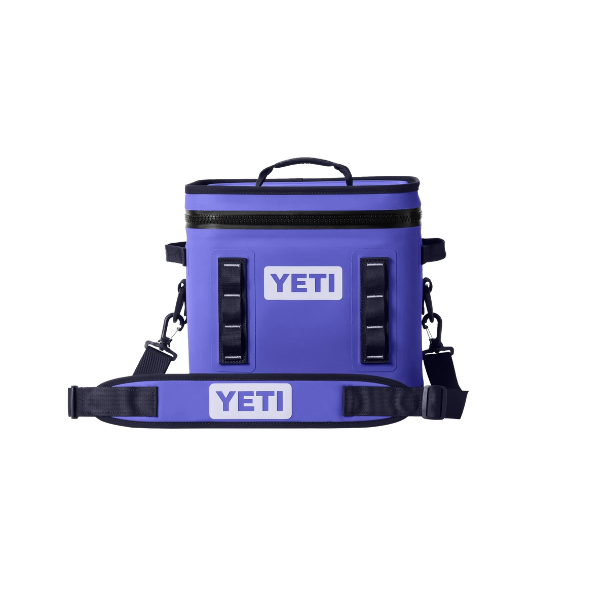 YETI Hopper Flip in Ultramarine Violet — custom branded by Motive