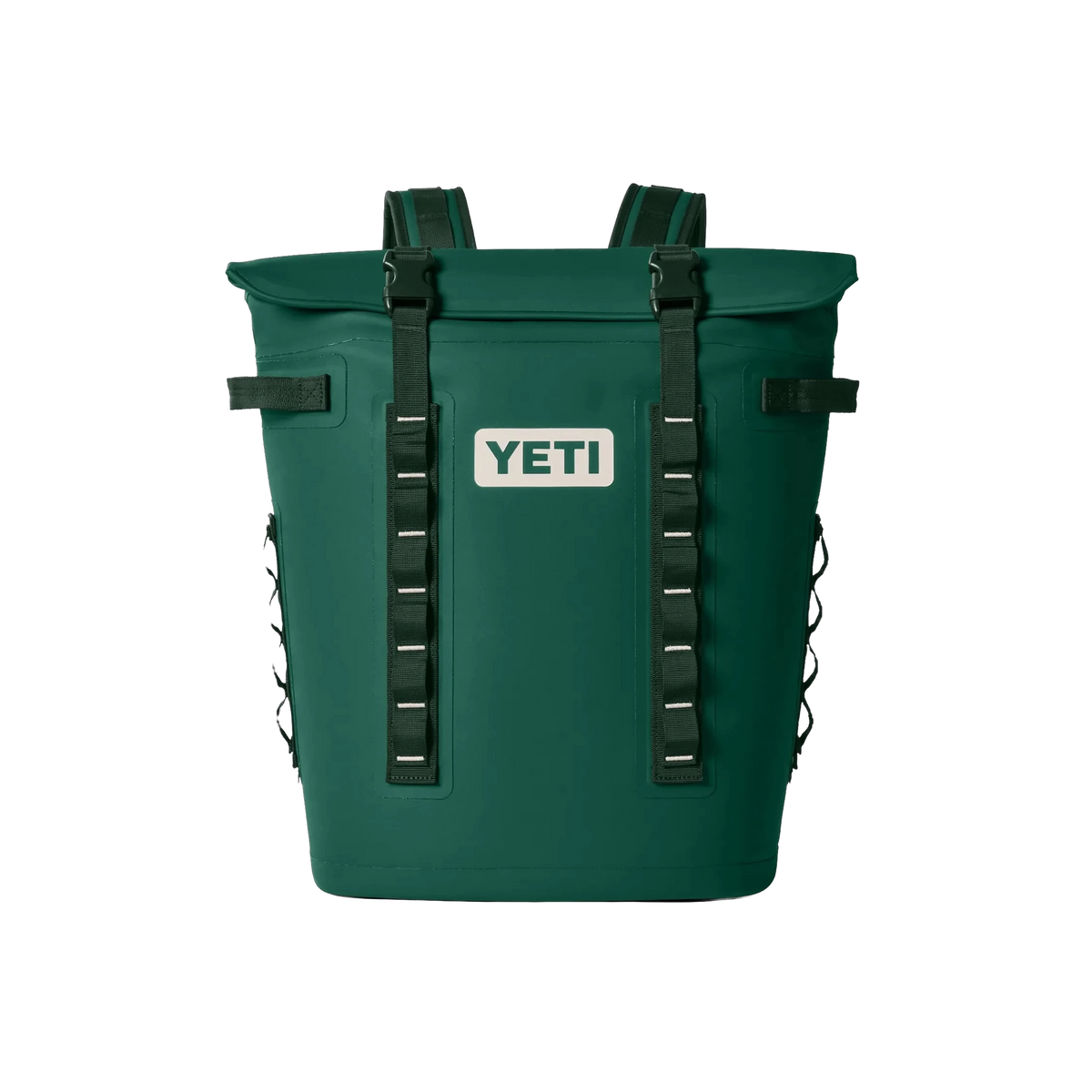 YETI Hopper M20 Backpack Soft Cooler in Black Forest Green — custom branded by Motive