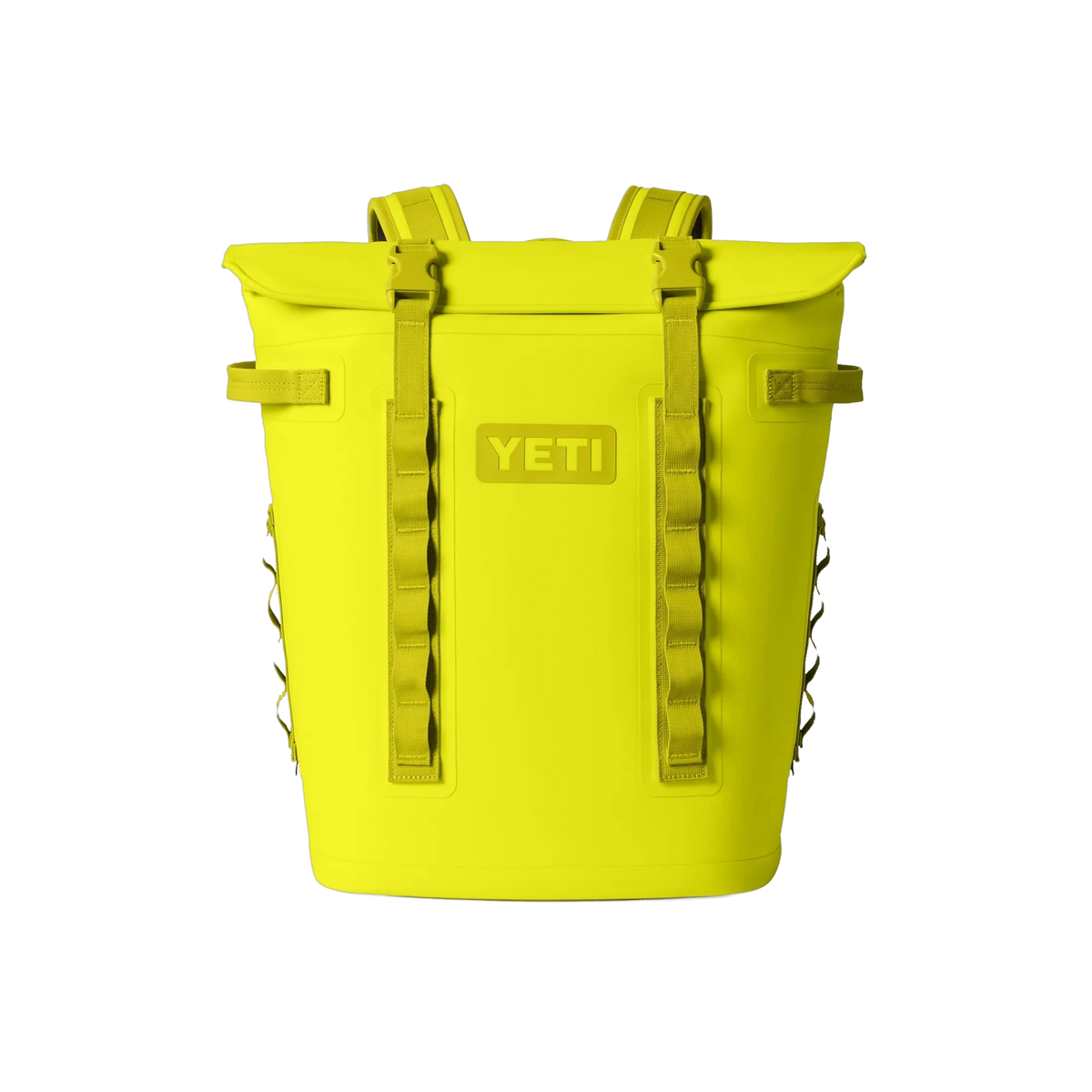 YETI Hopper M20 Backpack Soft Cooler in Firefly Yellow — custom branded by Motive