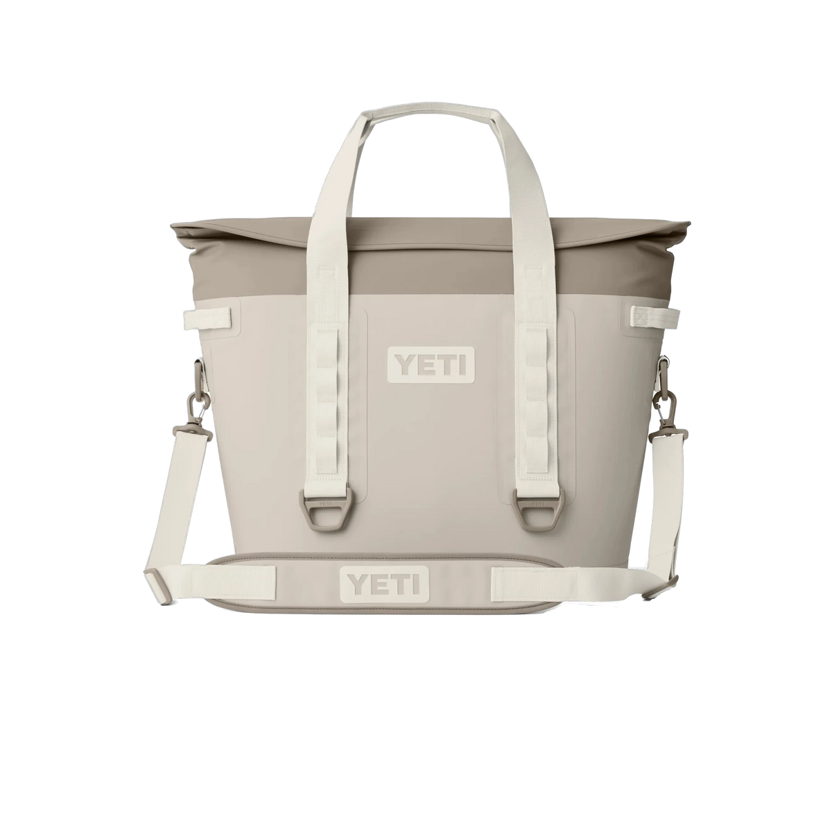 YETI Hopper M30 2.0 Soft Cooler in Cape Taupe — custom branded by Motive
