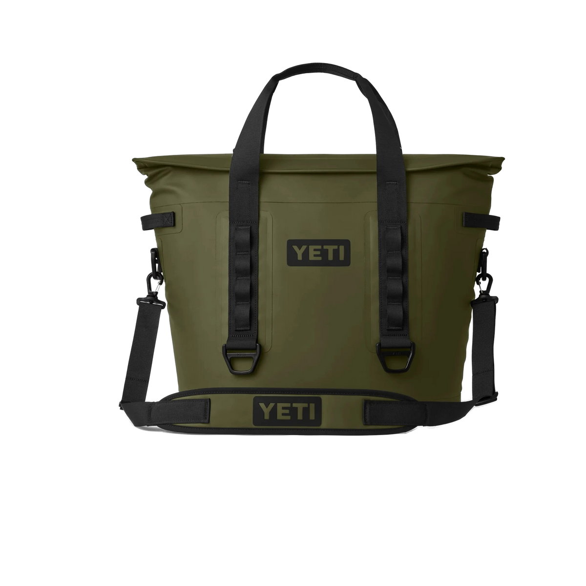 YETI Hopper M30 2.0 Soft Cooler in Olive — custom branded by Motive