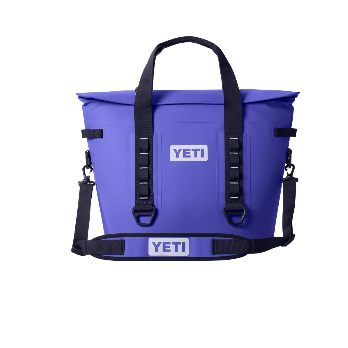 YETI Hopper M30 2.0 Soft Cooler in Ultramarine Violet — custom branded by Motive