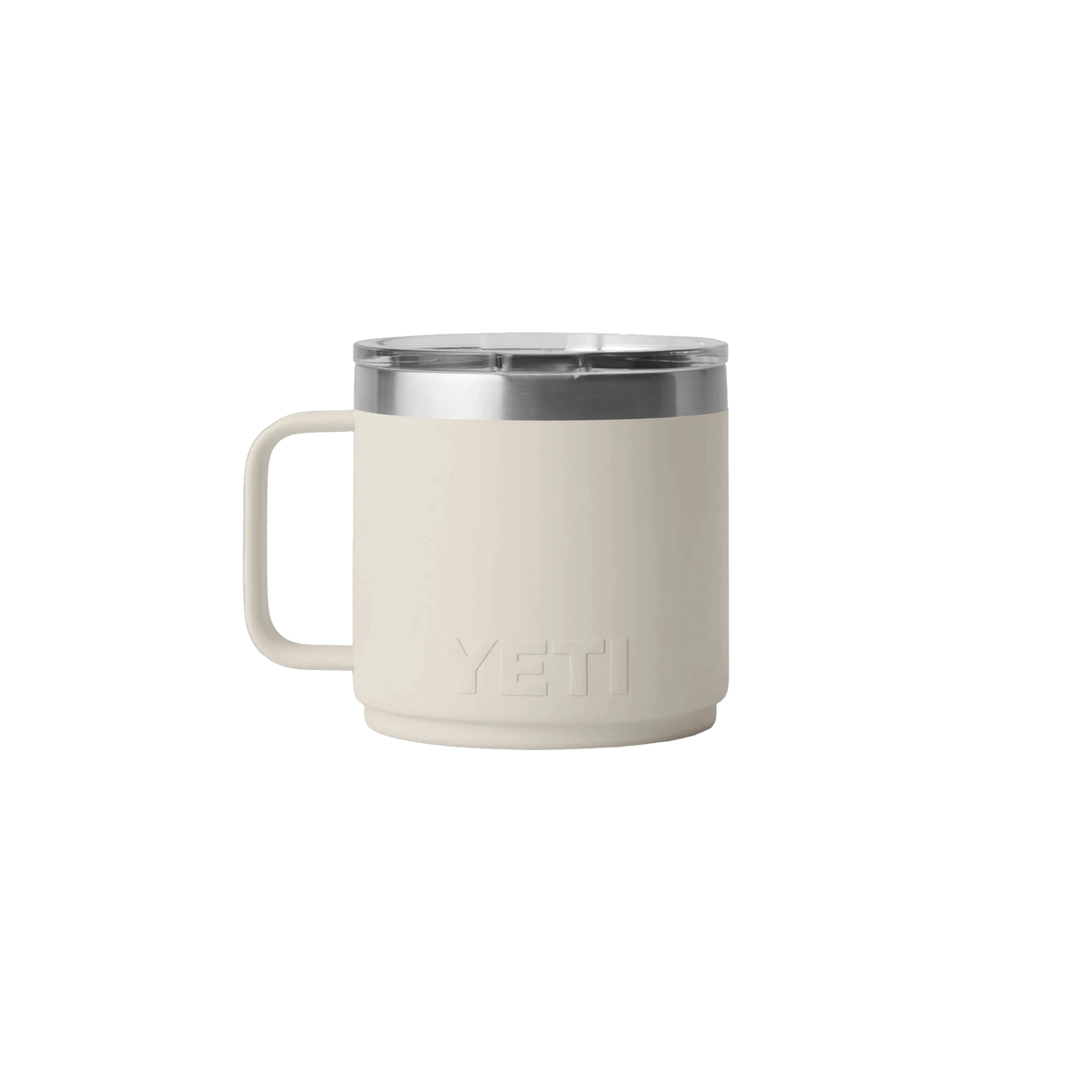 YETI Rambler Stackable Mug in Cape Taupe — custom branded by Motive