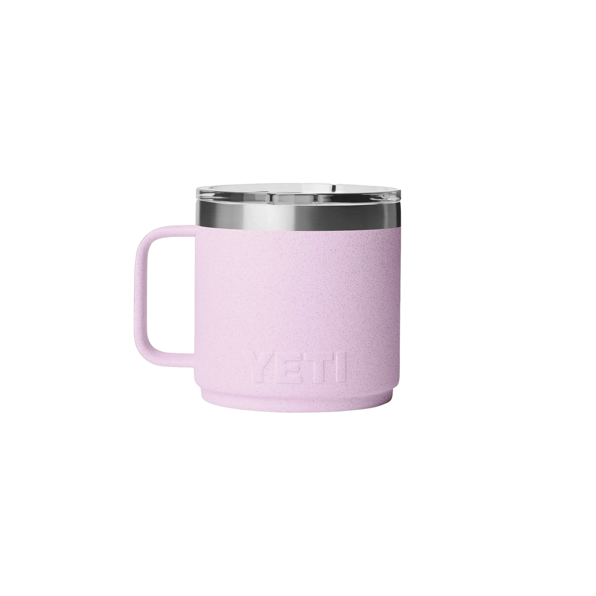 YETI Rambler Stackable Mug in Cherry Blossom — custom branded by Motive