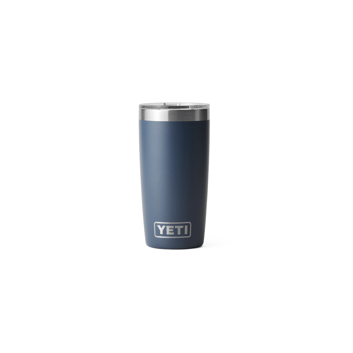 YETI Rambler 10oz Tumbler in Navy Blue — custom branded by Motive