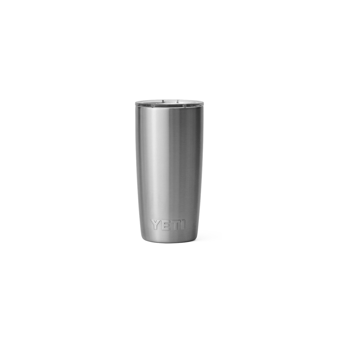 YETI Rambler 10oz Tumbler in Stainless — custom branded by Motive