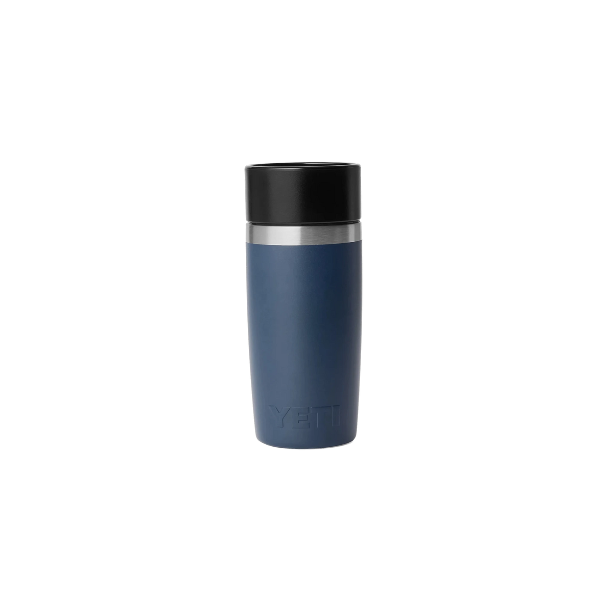 YETI Rambler 12oz Travel Bottle in Navy — custom branded by Motive