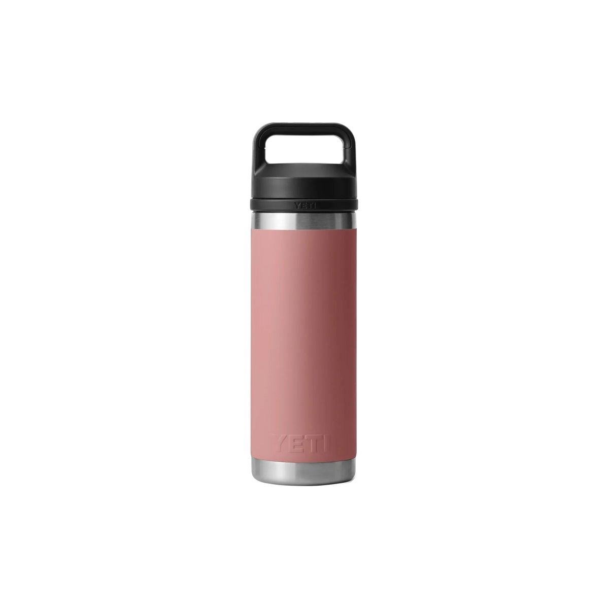 YETI Rambler 18 oz Water Bottle in Sandstone Pink