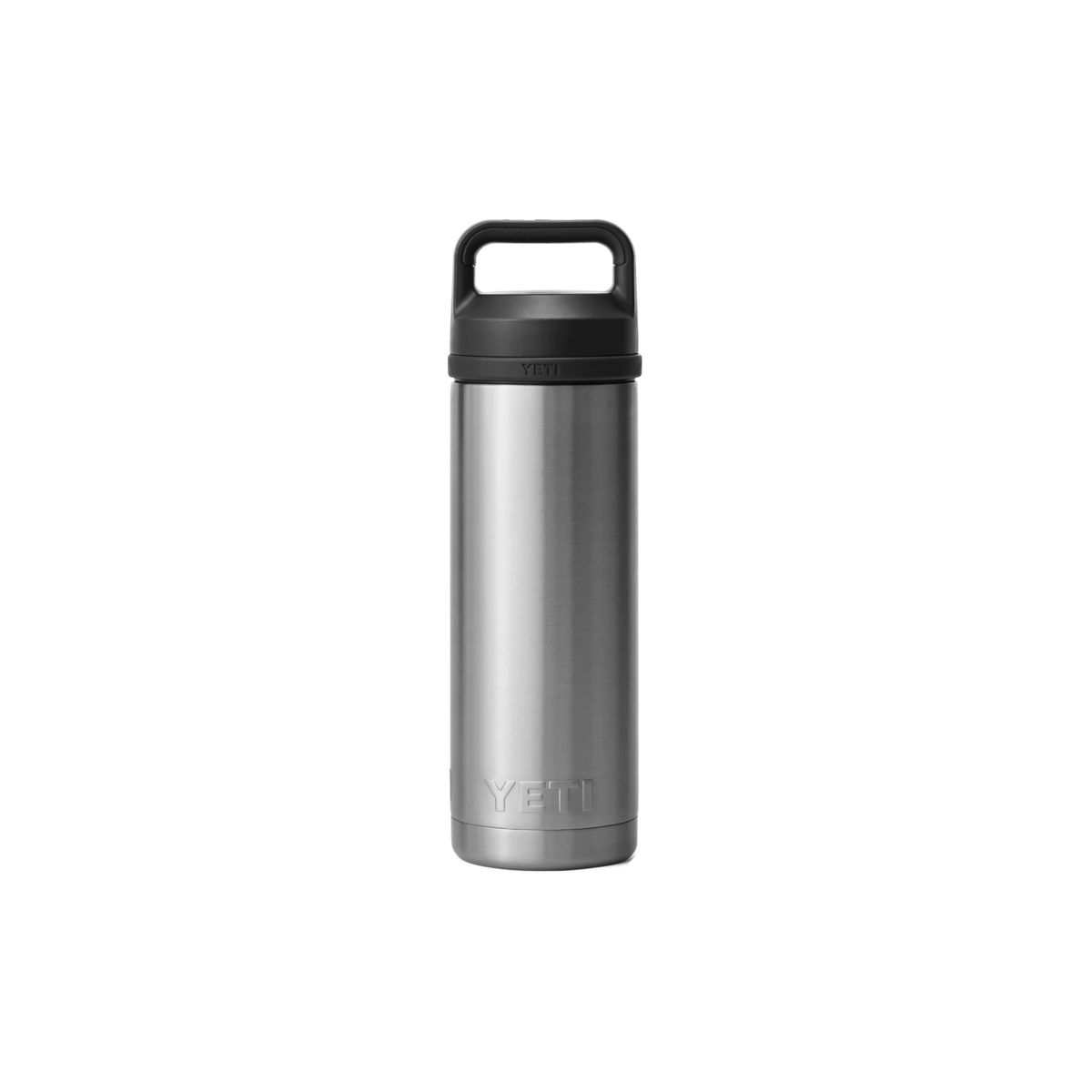 YETI Rambler 18oz Bottle in Stainless — custom branded by Motive